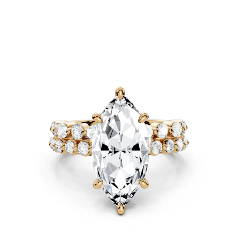 01 Echo Marquise Gradient Bridal Set