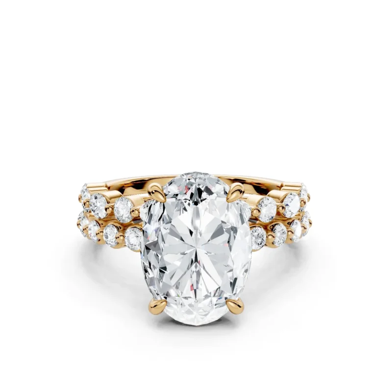 01 Whisper Oval Gradient Bridal Set