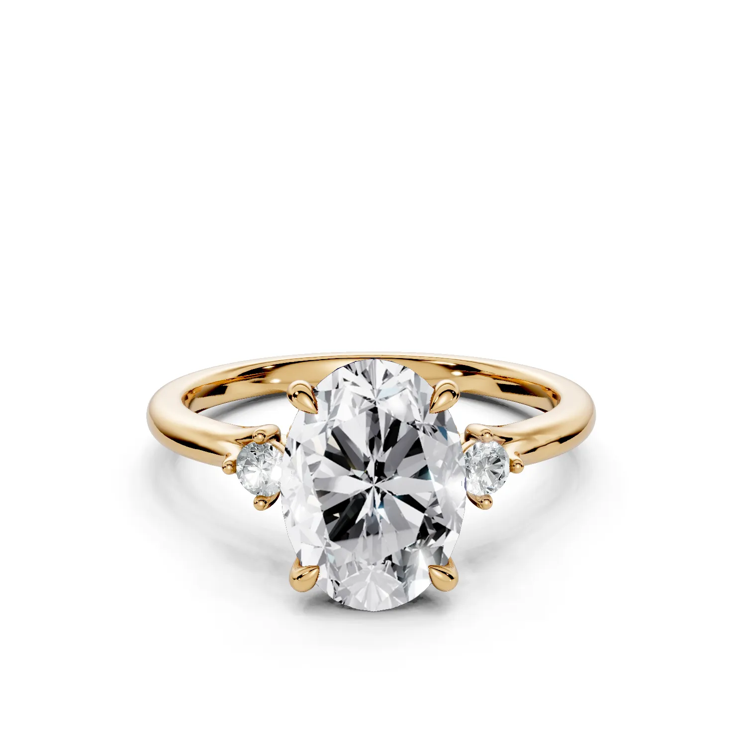 1 Three Stone Fashion Four Prong Hidden Halo Light Pass Standard Profile Solitaire Standard oval engagement ring 1 1 Three Stone Fashion Four Prong Hidden Halo Light Pass Standard Profile Solitaire Standard oval engagement ring 1