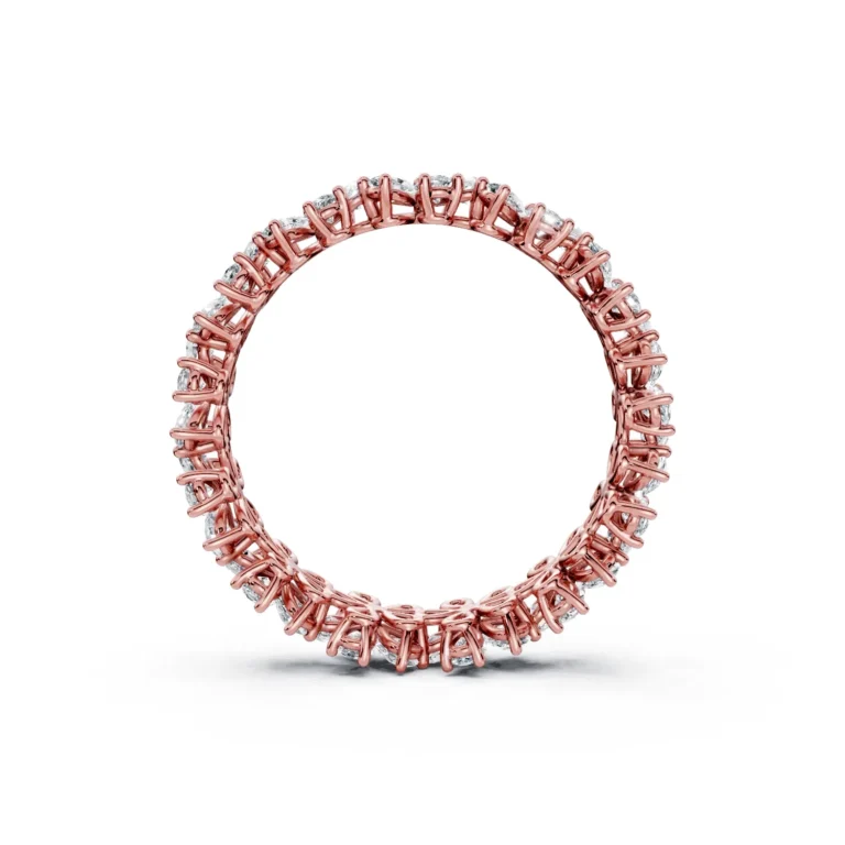 10 Eternity Multiple Row Round Prong Light Pass Decorative full coverage pear 5.7