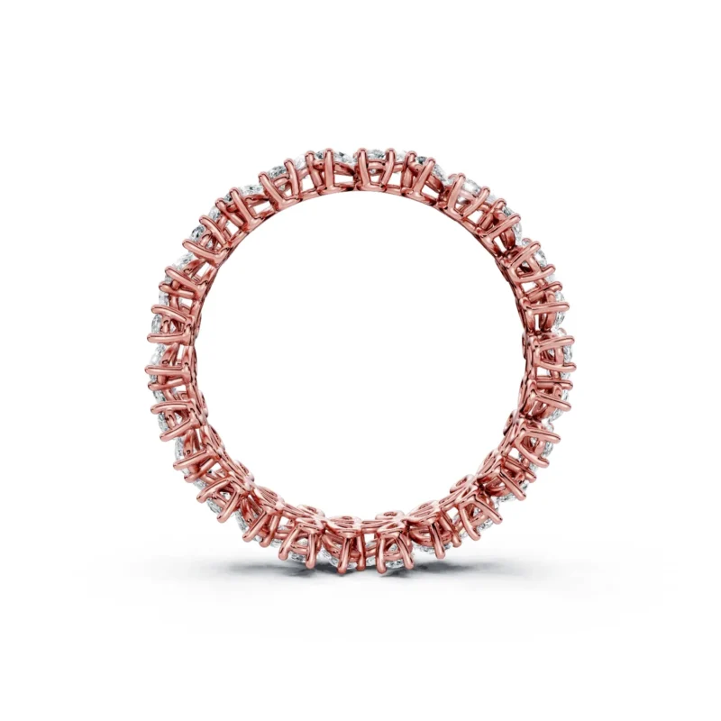 10 Eternity Multiple Row Round Prong Light Pass Decorative full coverage pear 5.7