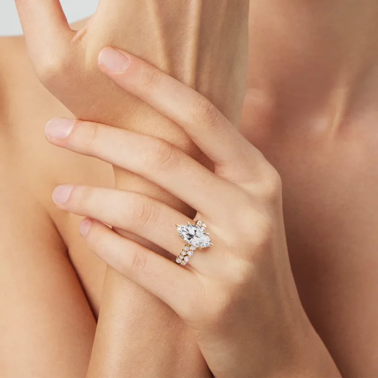 13 Echo Marquise Gradient Bridal Set