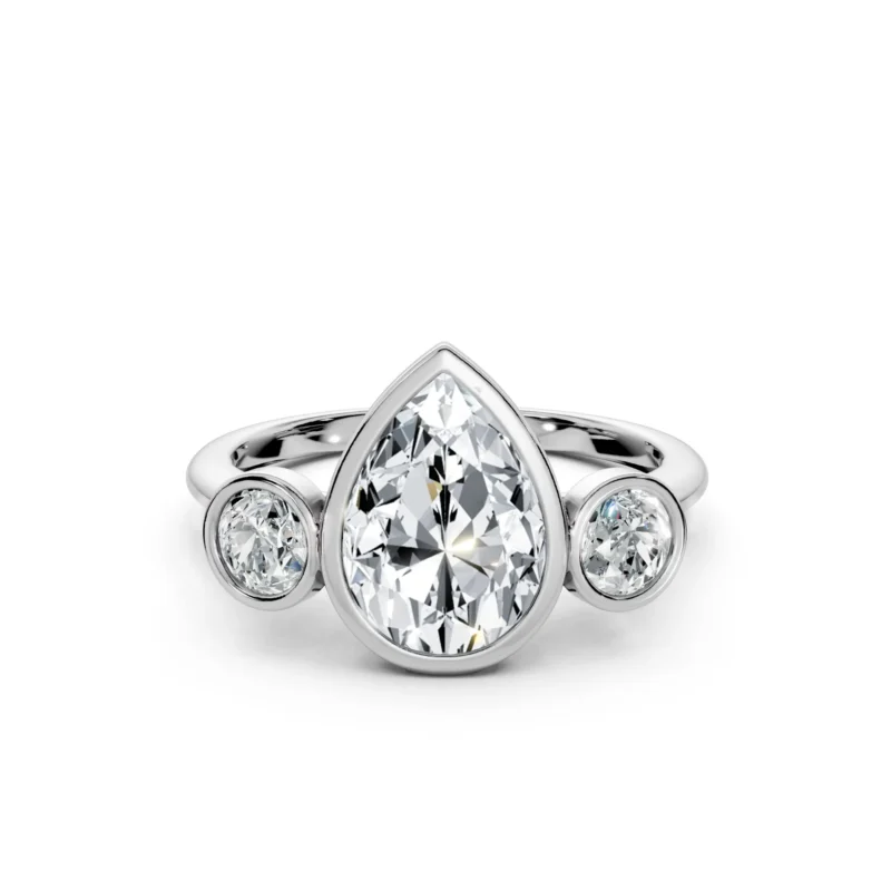 5 Three Stone Fashion Bezel Light Pass Standard Pr