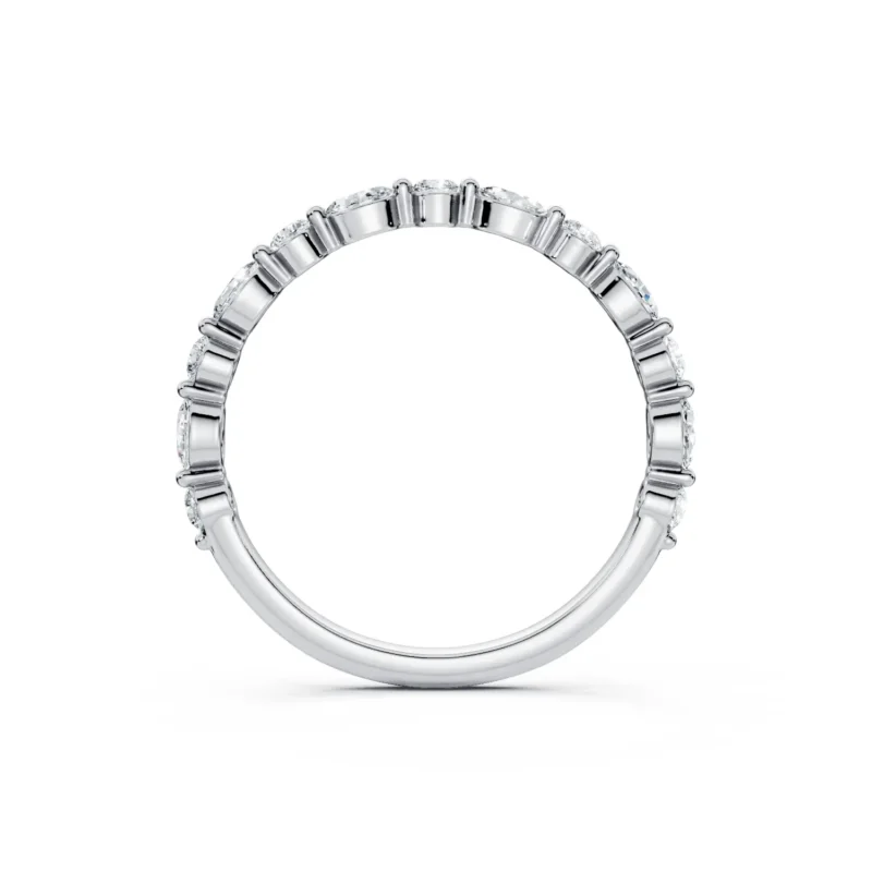 6 Eternity Stack Single Row Bar Setting Light Pass East West 3 4 coverage round oval 2.0