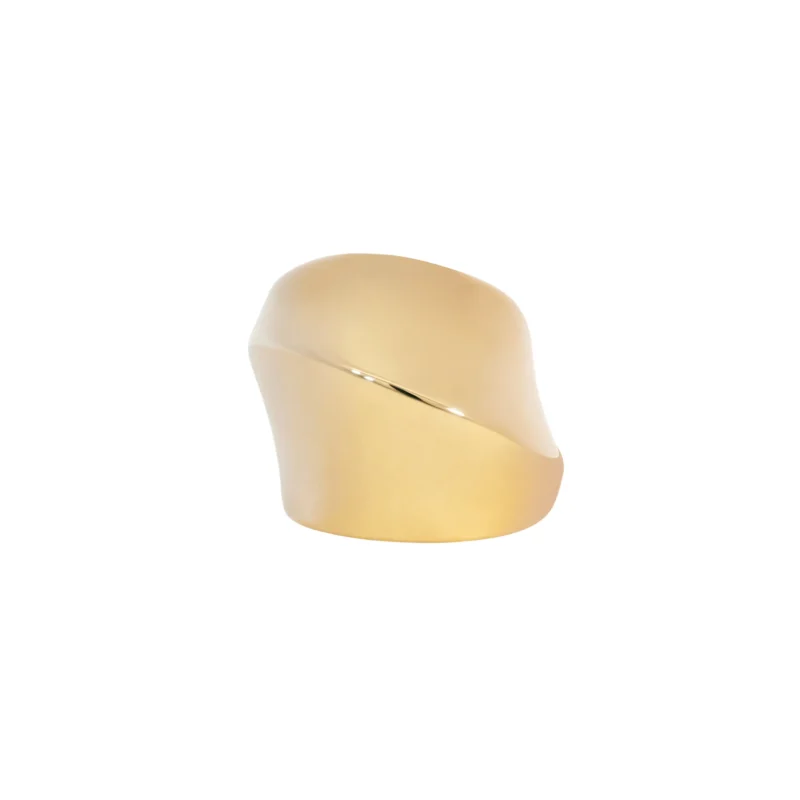 1 Sculpted Wave ring