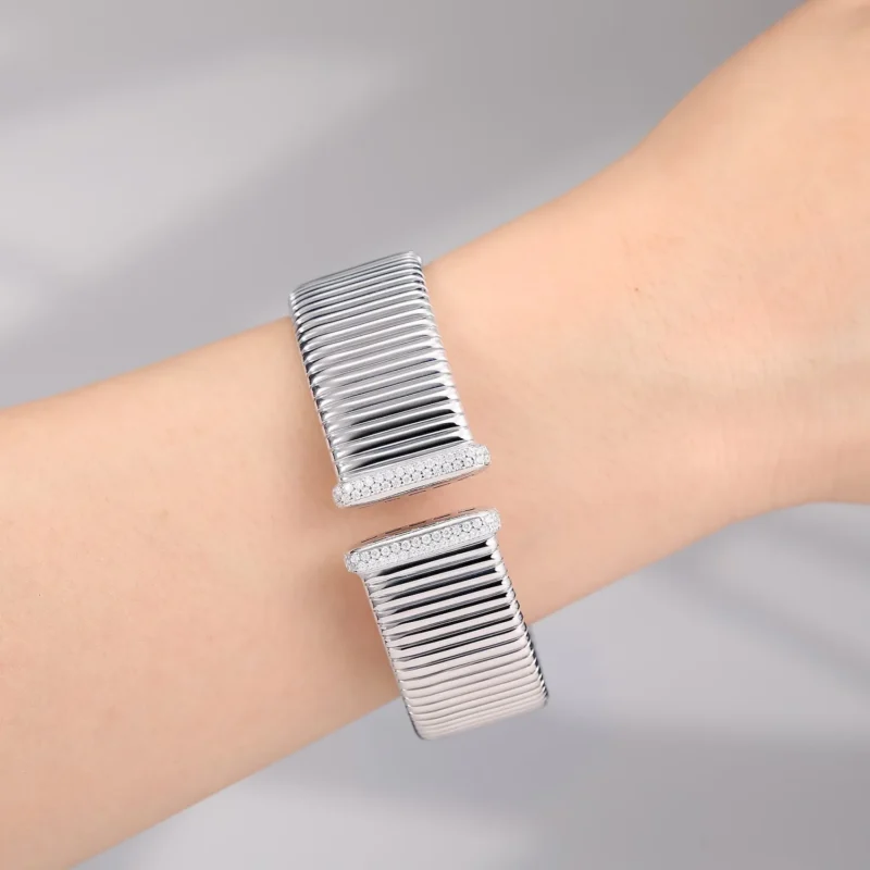 3 Luce Statement Polished Glossy Cuff