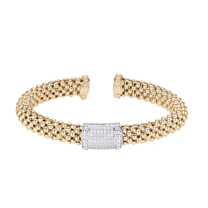 4 Fiore Vintage Millegrain Slim Cuff