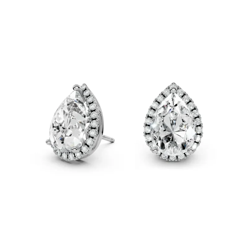 5 Halo Four Prong Basket Decorative Vivre Feature pear