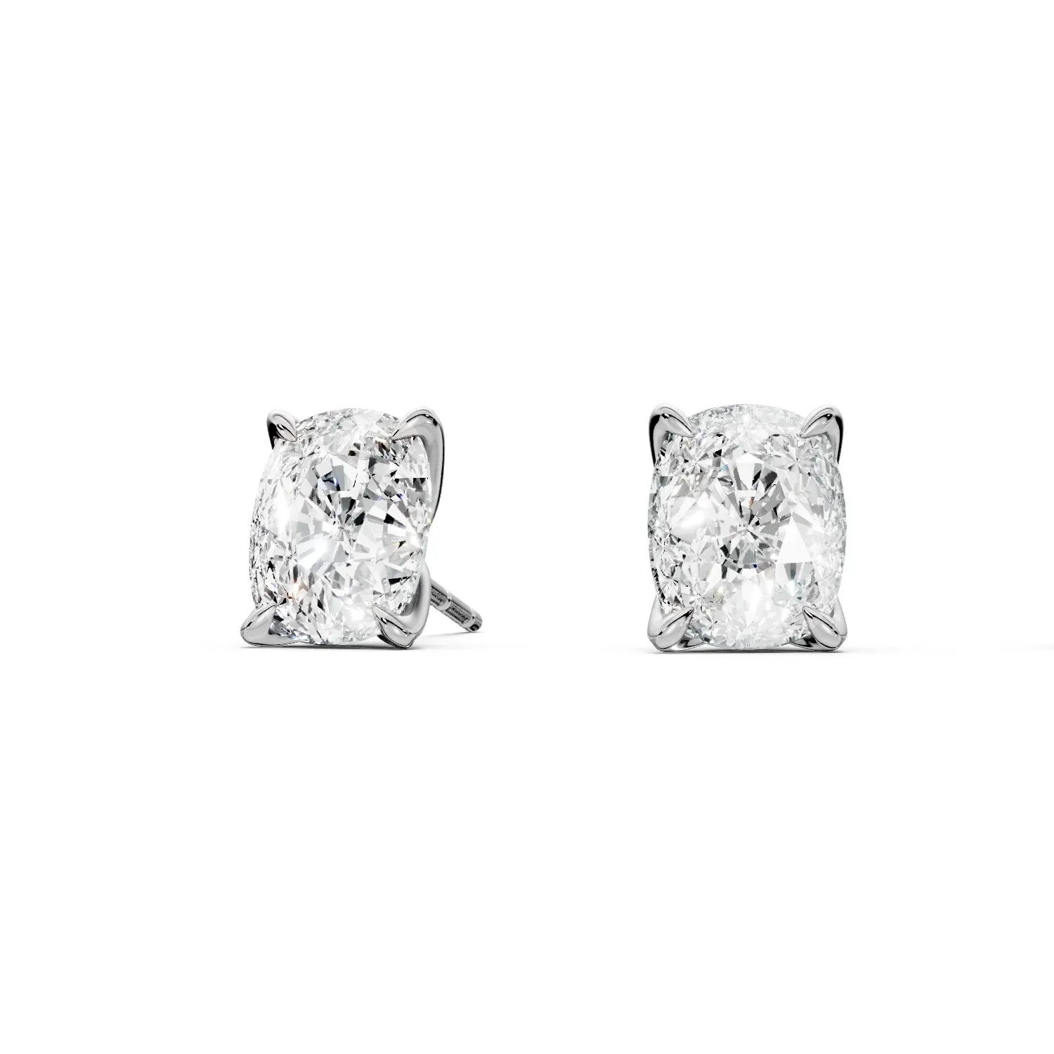 5 Solitary Four Prong Martini Floral earring elongated cushion 5 Solitary Four Prong Martini Floral earring elongated cushion