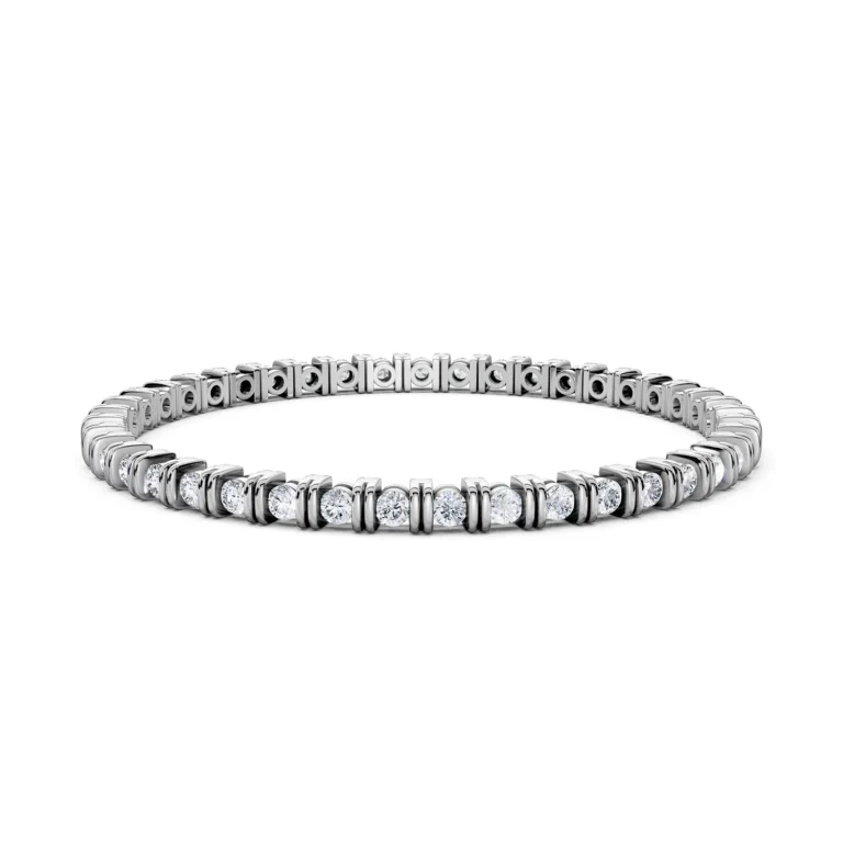 6 Tennis Bar Setting Round Basket round