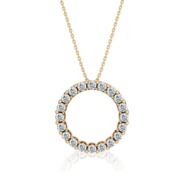 01 Pendant Pattern Prong U pave round