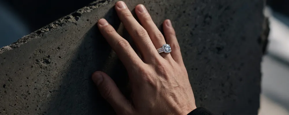 Men’s diamond rings