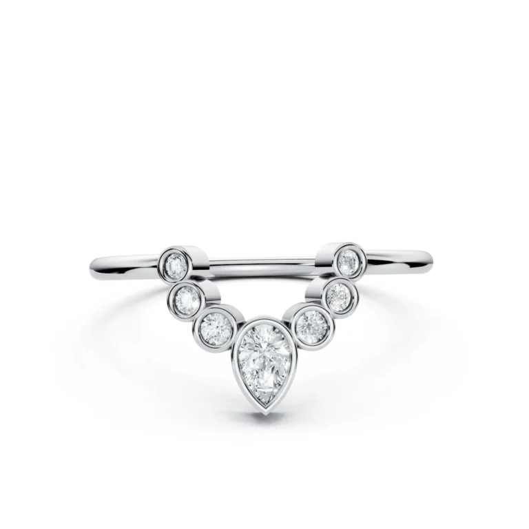 5 Stack Bezel curved Half Halo Light Pass 14 coverage