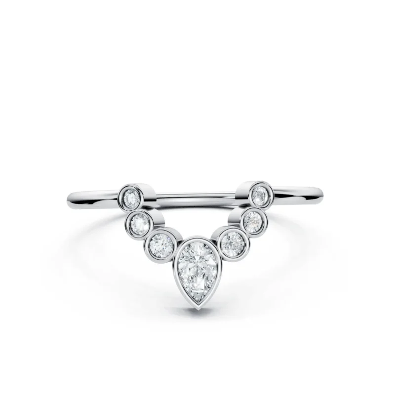 5 Stack Bezel curved Half Halo Light Pass 14 coverage